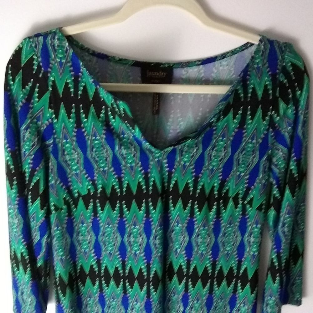 Laundry by Design Multi Color 3/4 Dolman Sleeve 4